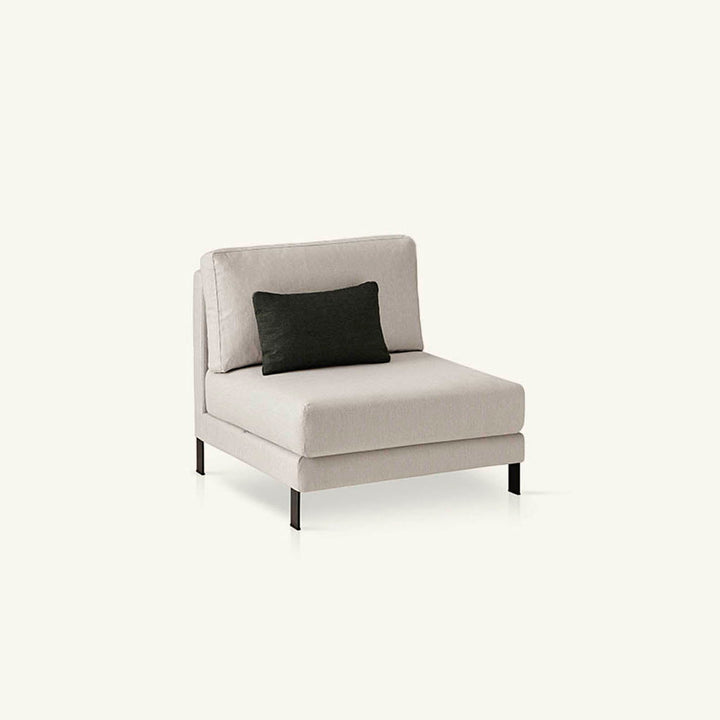 Slim Outdoor Chaise Central Module by Expormim