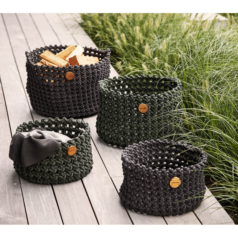 Soft Outdoor & Indoor Rope Medium Basket by Cane-line Additional Image - 2