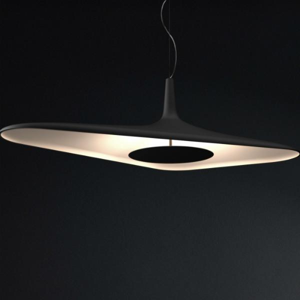 Soleil Noir Suspension Lamp by Luceplan