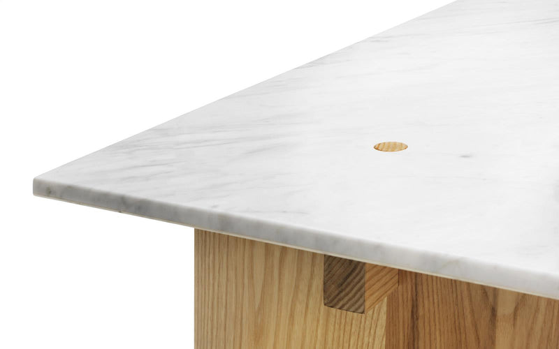 Solid White Table - Additional Image 3