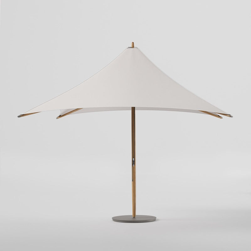 Paladin Outdoor Wood Parasol by Kettal