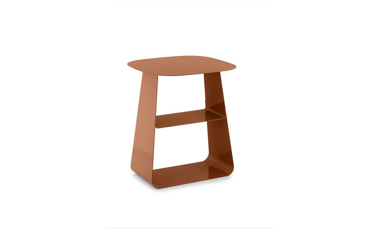 Stay 15" x 15" Rust Table