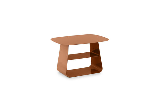 Stay 15" x 20" Rust Table