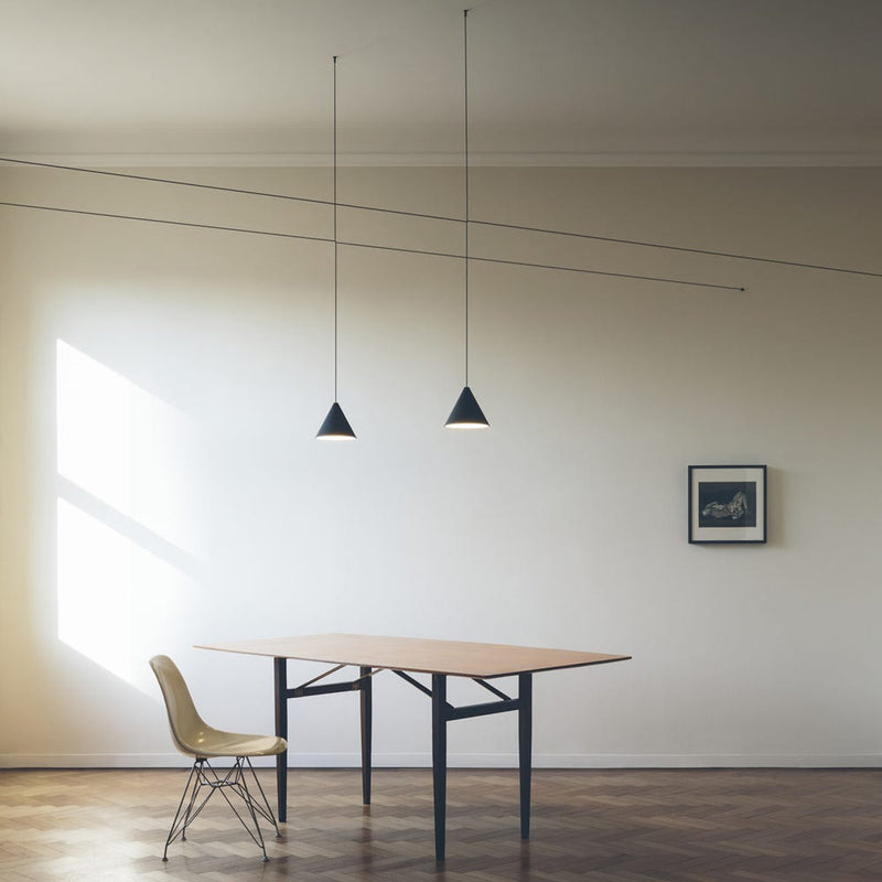 String Lights Cone Pendant by FLOS