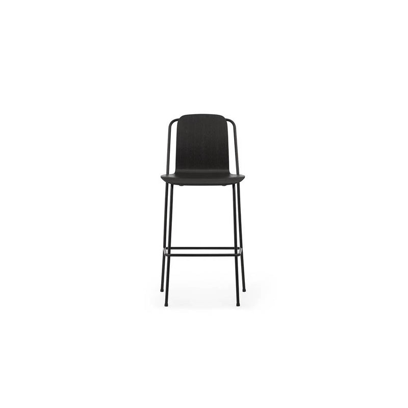 Studio Bar Chair Black Steel Leg by Normann Copenhagen - Additional Image 10