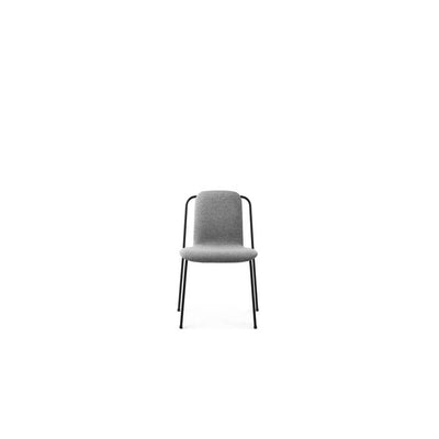 Studio Chair Full Upholstery Black Steel/ Synergy by Normann Copenhagen - Additional Image 1