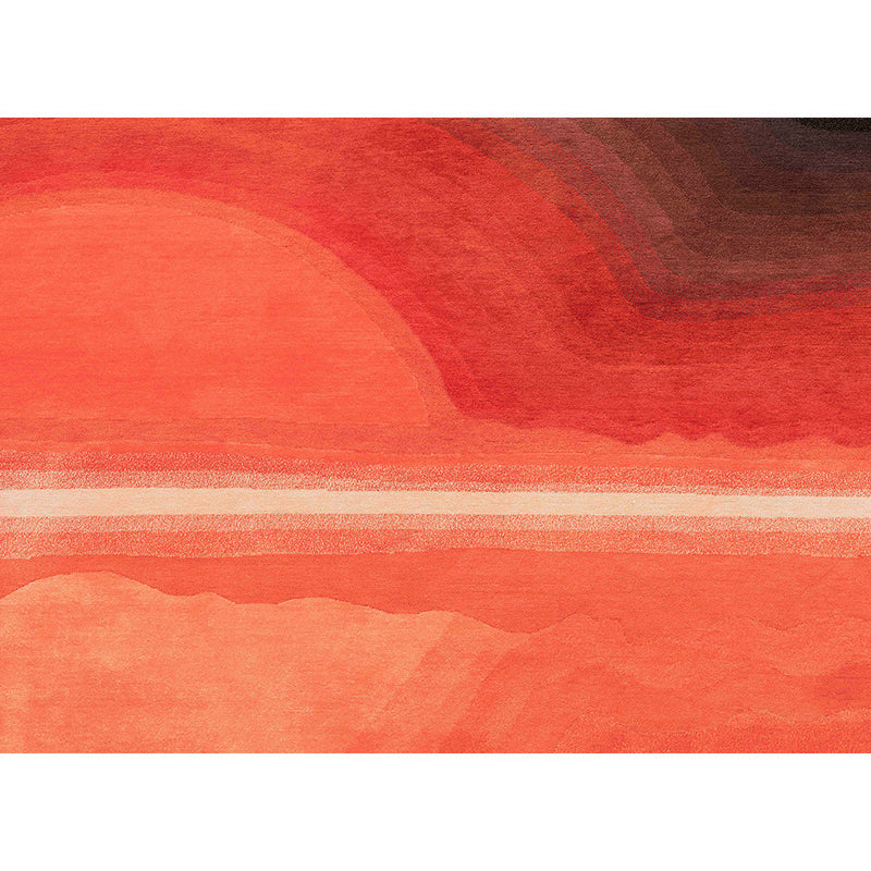 Sunset Hand Knotted Rug by GAN - Additional Image - 1