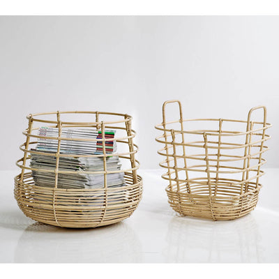 Sweep Indoor Basket Round by Cane-line Additional Image - 3