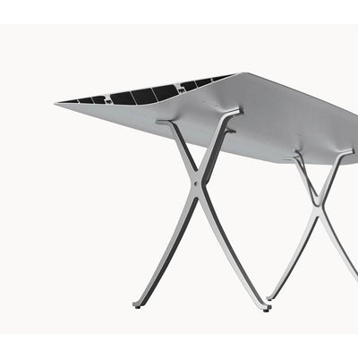 Table B 35" Aluminium by Barcelona Design - Additional Image - 1