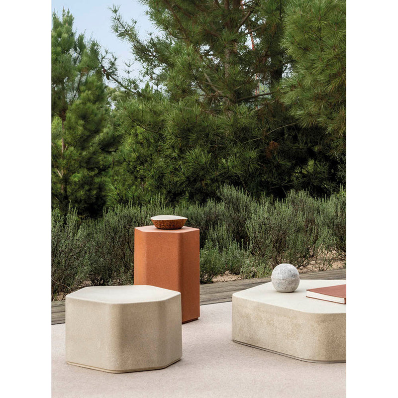 Talo Outdoor Hexagonal Side Table by Expormim - Additional Image 2