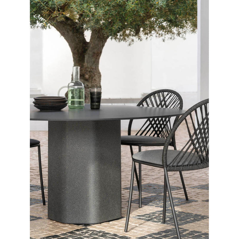 Talo Outdoor Round Dining Table by Expormim - Additional Image 1