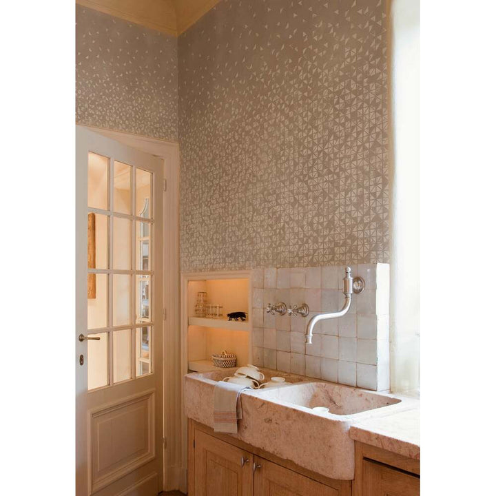Tangram Wallpaper by Isidore Leroy