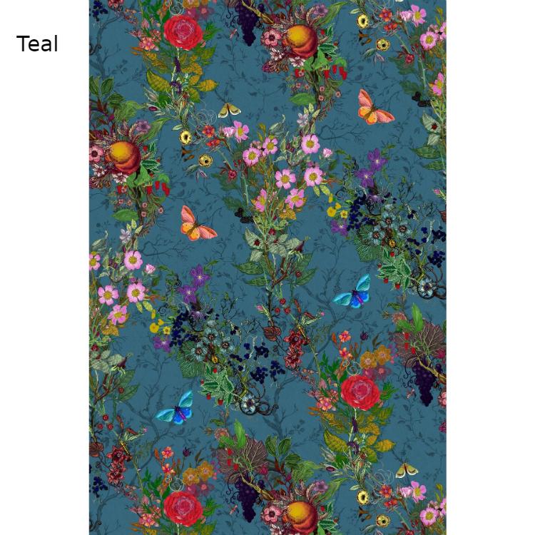Bloomsbury Garden Fabric by Timorous Beasties