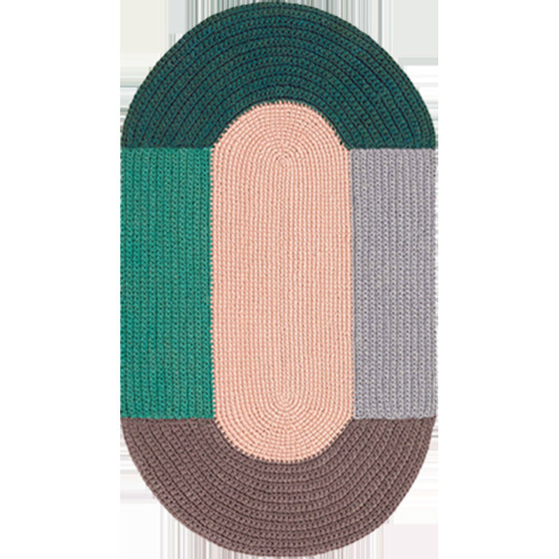 The Crochet Collection Embroidery Mono Rug by GAN - Additional Image - 1