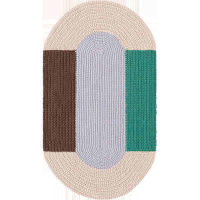 The Crochet Collection Embroidery Mono Rug by GAN - Additional Image - 2