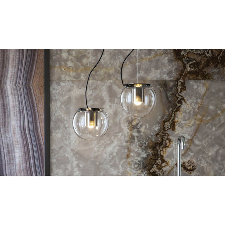 The Globe Suspension Lamp by Oluce Additional Image - 1