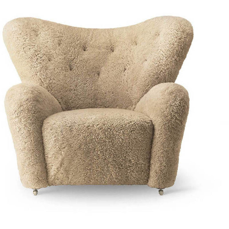 The Tired Man Lounge Chair, Sheepskin by Audo Copenhagen - Additional Image - 8