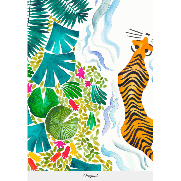 Tigres Bespoke Wallpaper by Isidore Leroy - Additional Image - 3
