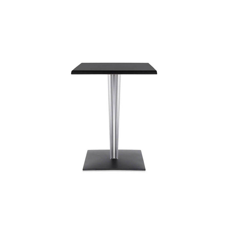 Toptop for Dr.Yes Square Cafe Table with Pleated Square Leg and Square Base by Kartell - Additional Image 1