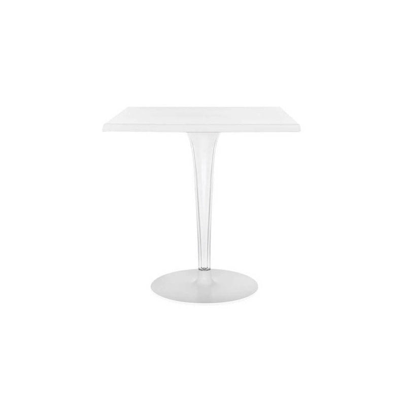 Toptop for Dr.Yes Square Cafe Table with Rounded Leg and Rounded Base by Kartell - Additional Image 2