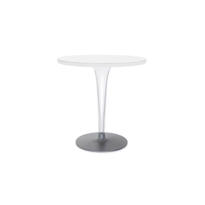 Toptop Round Cafe Table with Rounded Leg and Rounded Base by Kartell - Additional Image 2