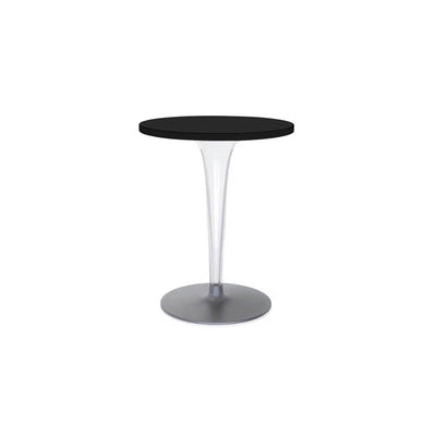 Toptop Round Cafe Table with Rounded Pleated Leg and Rounded Base by Kartell - Additional Image 1