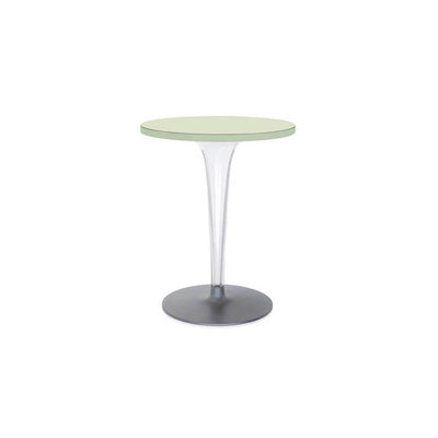 Toptop Round Cafe Table with Rounded Pleated Leg and Rounded Base by Kartell - Additional Image 2
