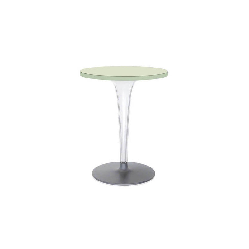 Toptop Round Cafe Table with Rounded Pleated Leg and Rounded Base by Kartell - Additional Image 2