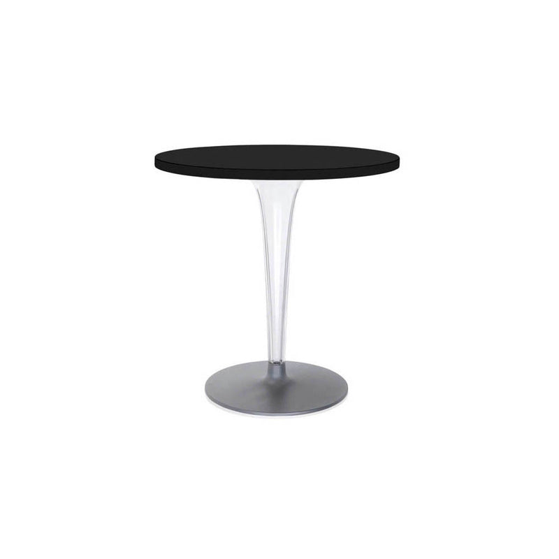 Toptop Round Cafe Table with Rounded Pleated Leg and Rounded Base by Kartell - Additional Image 5