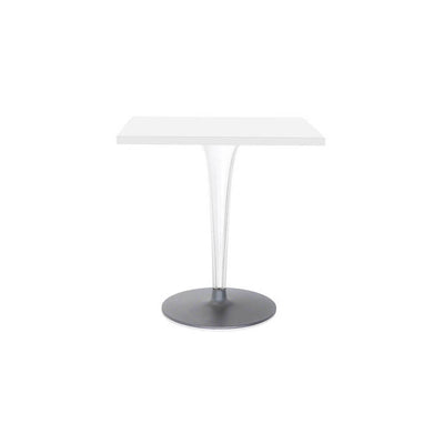 Toptop Square Cafe Table with Rounded Leg and Rounded Base by Kartell - Additional Image 2