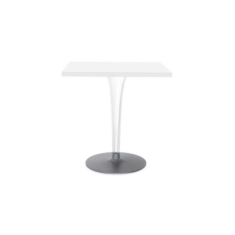 Toptop Square Cafe Table with Rounded Leg and Rounded Base by Kartell - Additional Image 2
