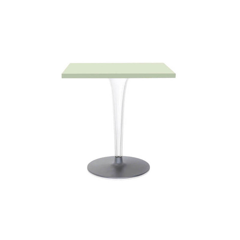 Toptop Square Cafe Table with Rounded Pleated Leg and Rounded Base by Kartell - Additional Image 5