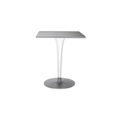 Toptop Square Cafe Table with Rounded Pleated Leg and Rounded Base by Kartell - Additional Image 6