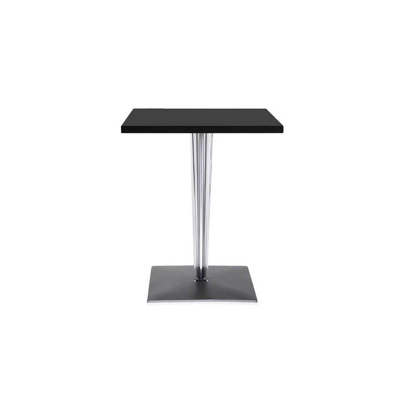 Toptop Square Cafe Table with Square Pleated Leg and Square Base by Kartell - Additional Image 4
