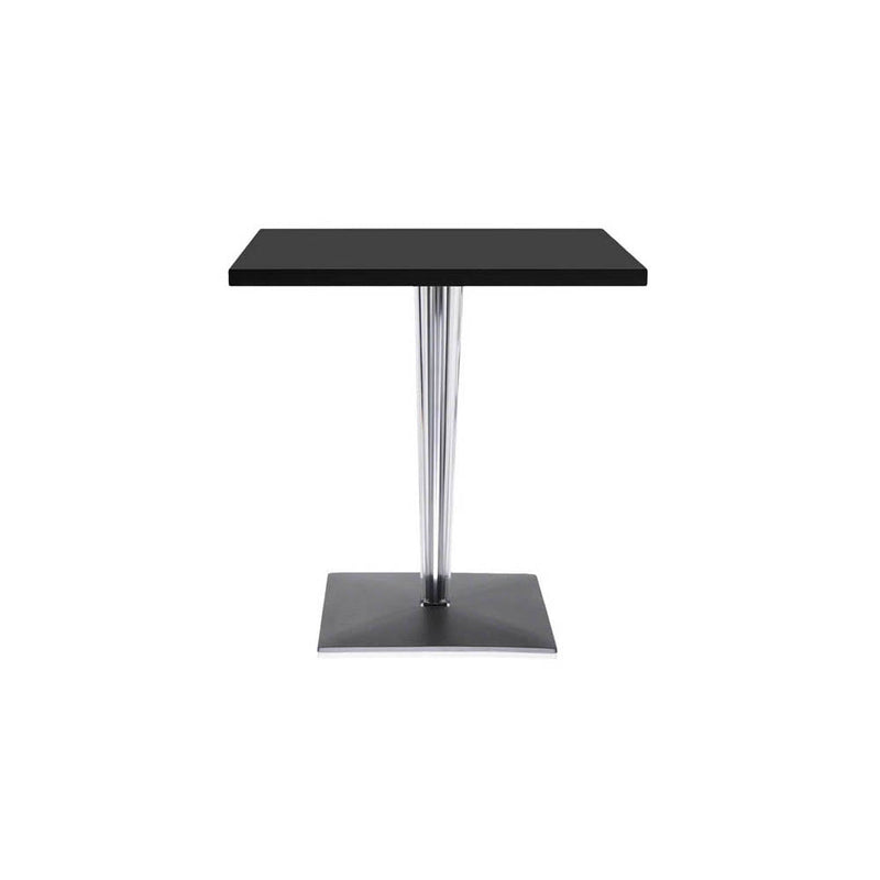 Toptop Square Cafe Table with Square Pleated Leg and Square Base by Kartell - Additional Image 6