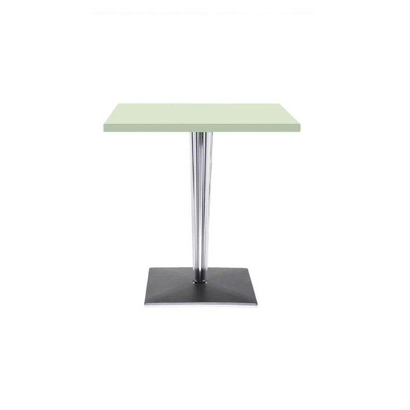 Toptop Square Cafe Table with Square Pleated Leg and Square Base by Kartell - Additional Image 7