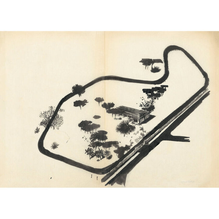 Track of the Fabrica Montesa, Esplugues de Llobregat Painting by Santa & Cole