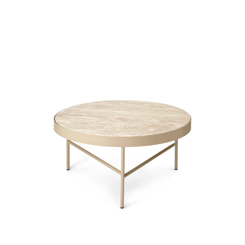Travertine Table - Cashmere by Ferm Living - Additional Image 1