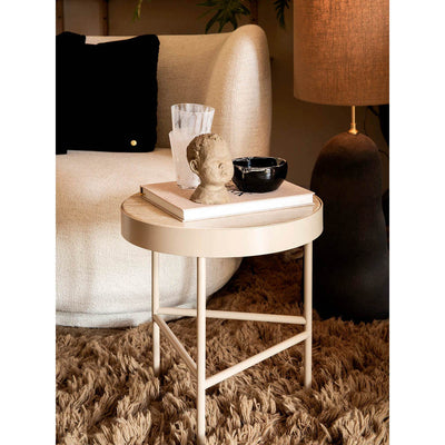 Travertine Table - Cashmere by Ferm Living - Additional Image 2