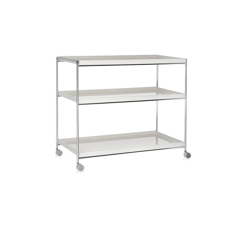 Trays 3 Tray Trolley Unit by Kartell - Additional Image 2