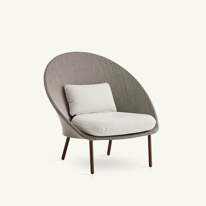Twins Outdoor Low Armchair by Expormim