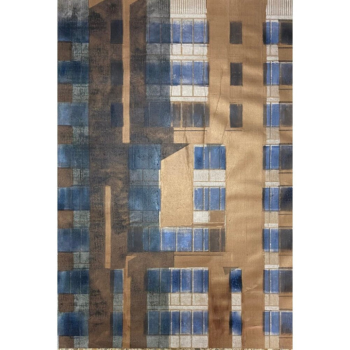 Urquinaona golden fragment Painting by Santa & Cole