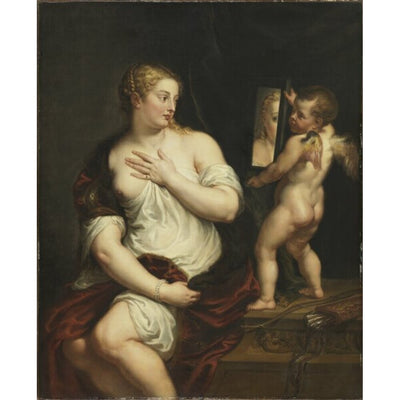 Venus and Cupid Painting by Santa & Cole