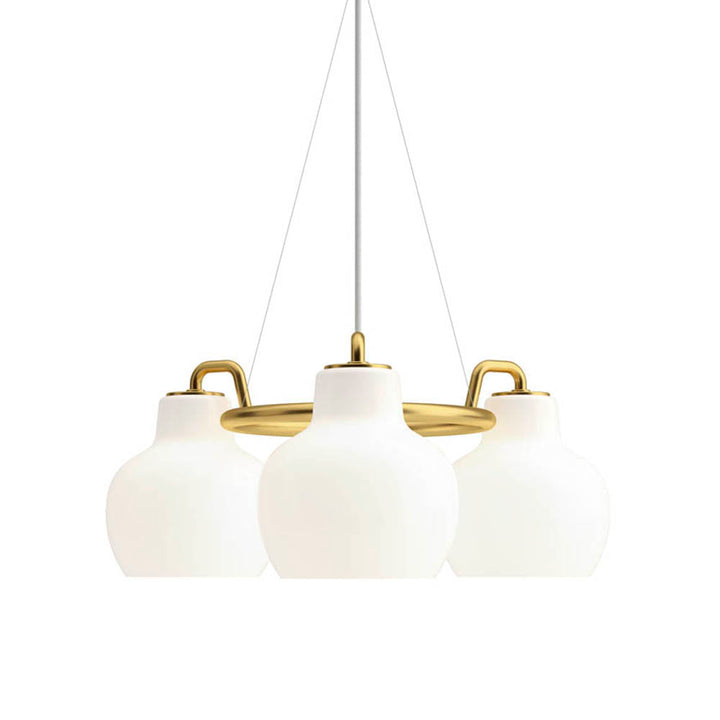 VL Ring Crown 3-5-7 Pendant by Louis Poulsen