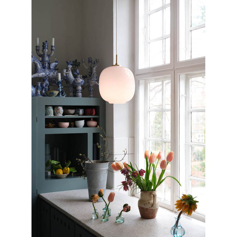 VL45 Radiohus Pale Rose Pendant by Louis Polsen - Additional Image - 5