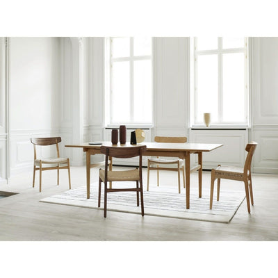 Quick Ship CH23 Dining Chair in Oiled Walnut by Carl Hansen & Son