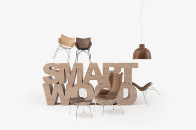 S/Wood Footstool by Kartell