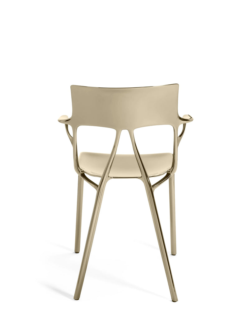 A.I. Metal Dining Chair (Set of 2) by Kartell